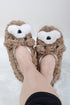 Furry Dog Faux Sherpa Slippers