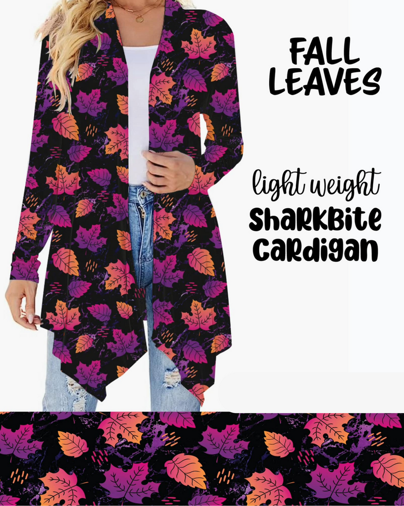 Fall Leaves - Women's Cardigan
