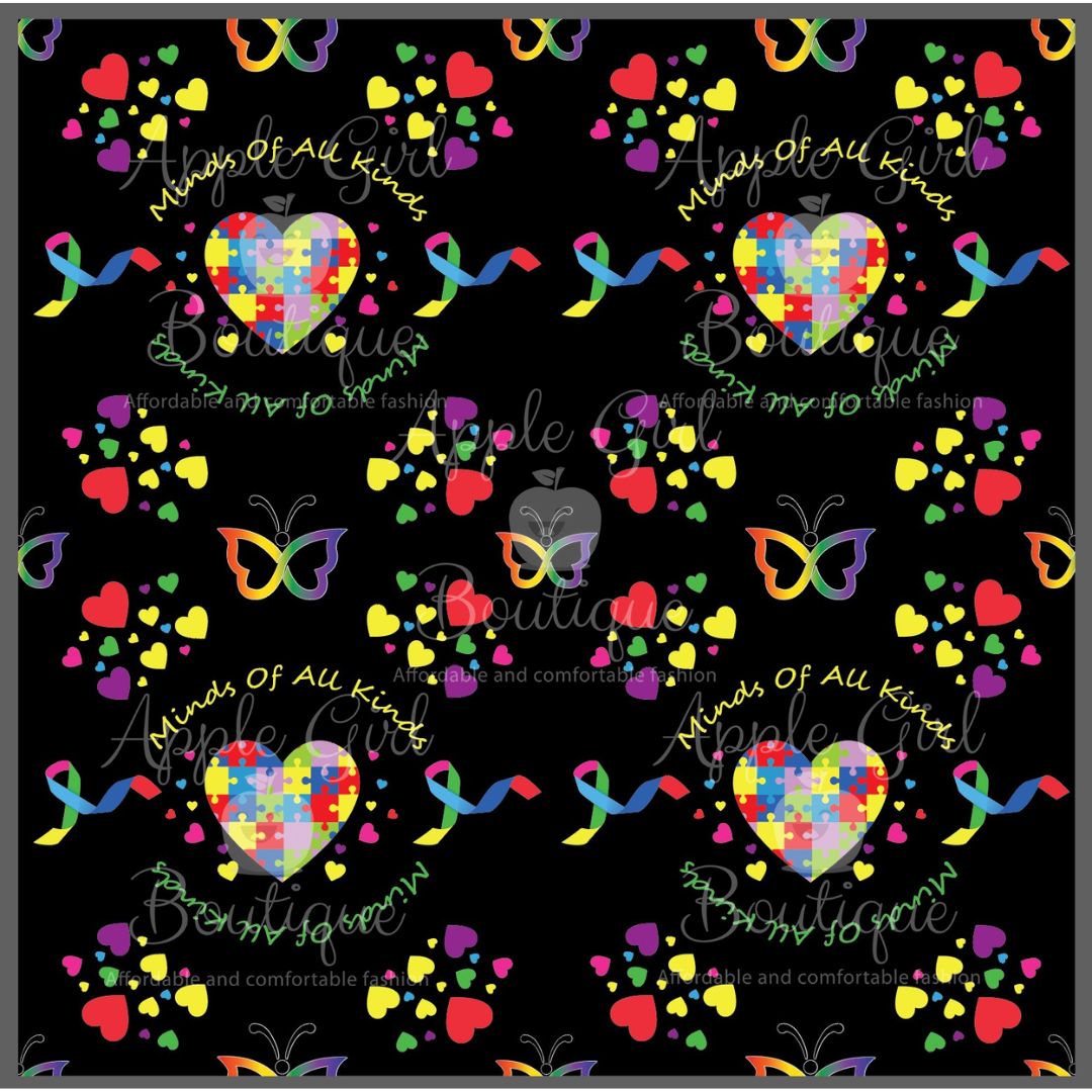 Minds of All Kinds - Girls Autism Awareness Leggings