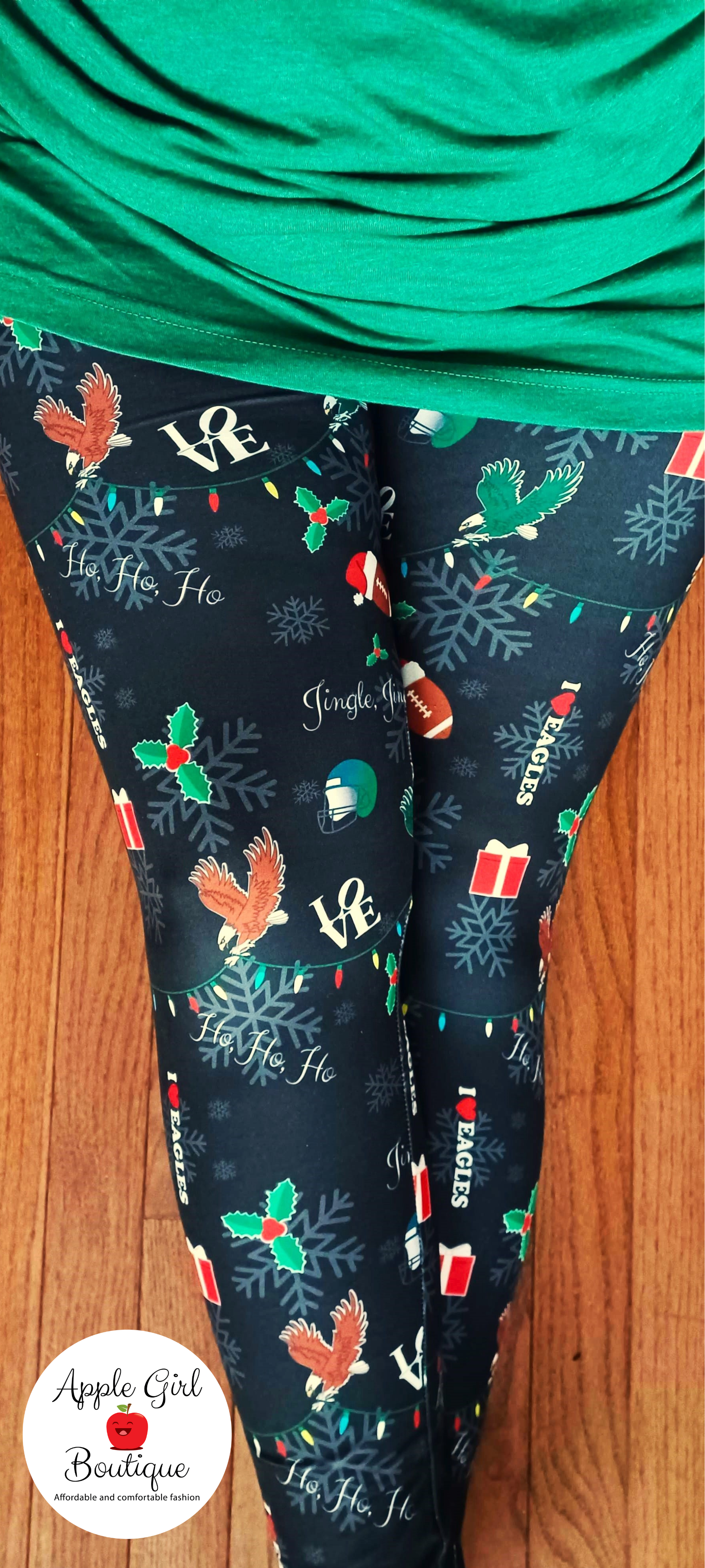 We Wish You a Philly Christmas - Girls Leggings