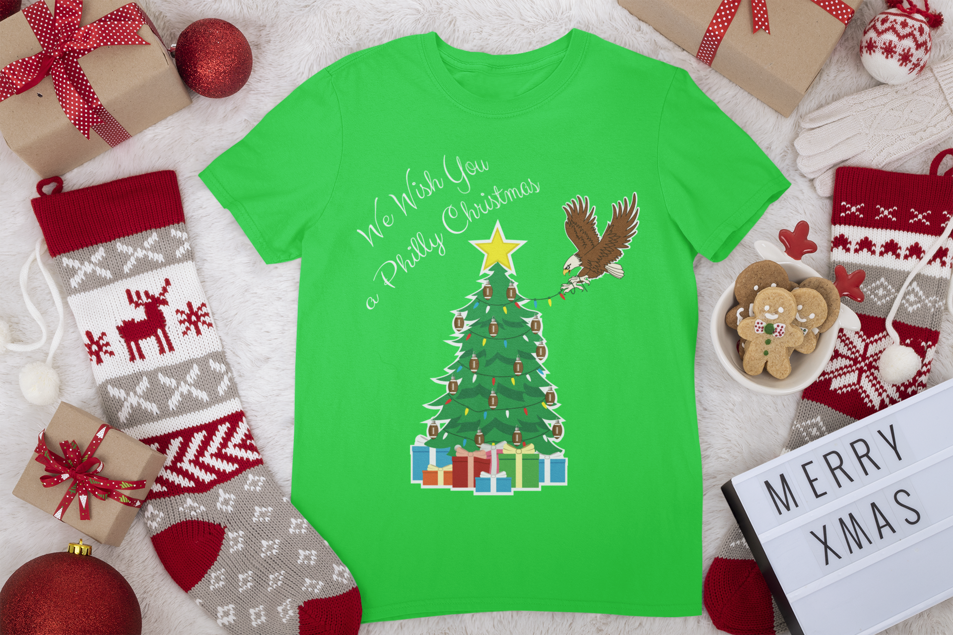 We Wish you a Philly Christmas Tee - Unisex