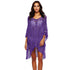 The Nikki - Women's Beach Cover Up in Purple