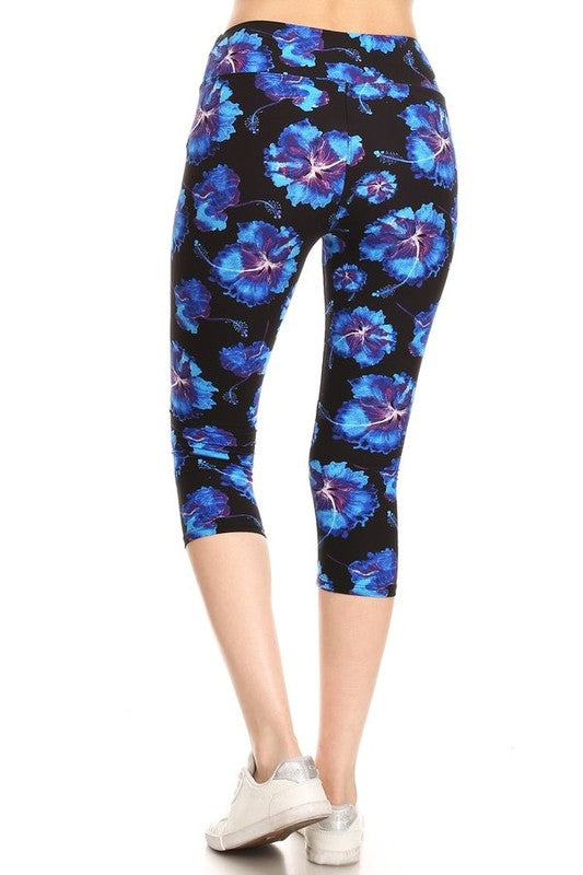 Midnight on the Island - Women's One Size Capris
