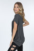 The Christina - Women's Top in Heather Gray