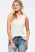 The Amelia - Women's Knit Tank in Cream