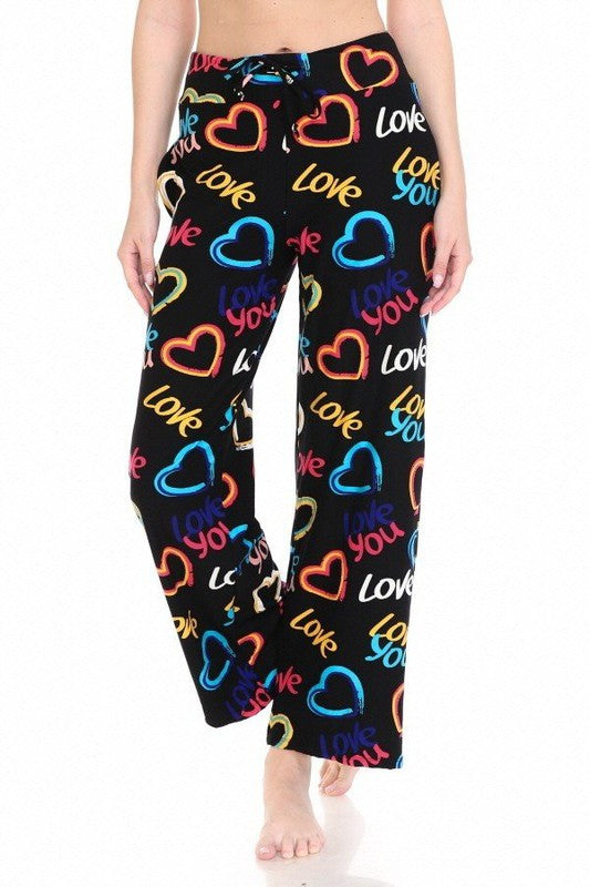 Steal My Heart - Women's Pajama Lounge Pant – Apple Girl Boutique