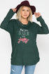 The Eve - Women's Plus Size Top in Hunter Green