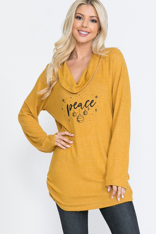 The Mary - Women's Top in Mustard
