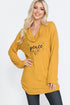 The Mary - Women's Top in Mustard