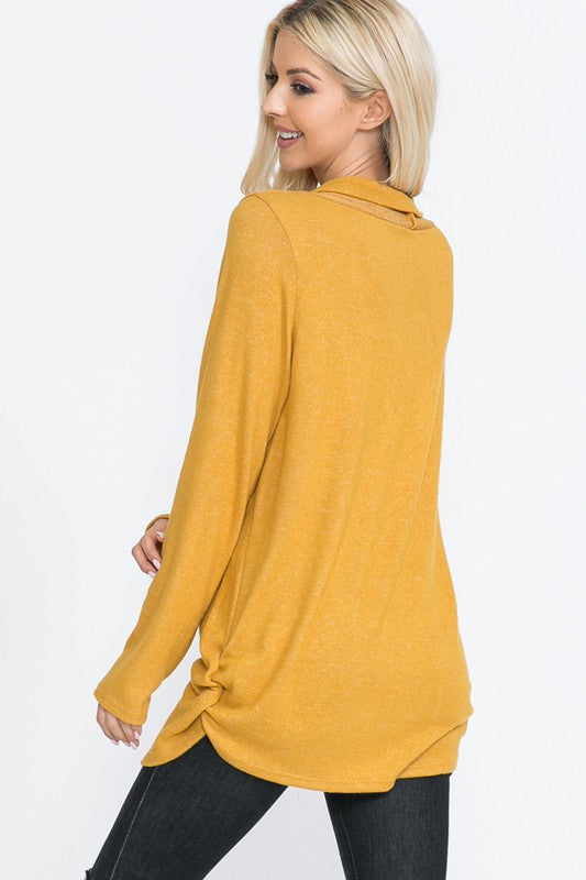 The Mary - Women's Top in Mustard