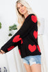 The Venus - Women's Sweater in Black