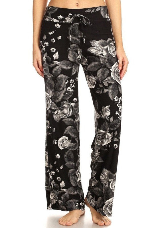 Timeless Posy - Women's Plus Size Pajama Lounge Pant – Apple Girl Boutique