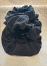 Solid Black - Hair Scrunchie