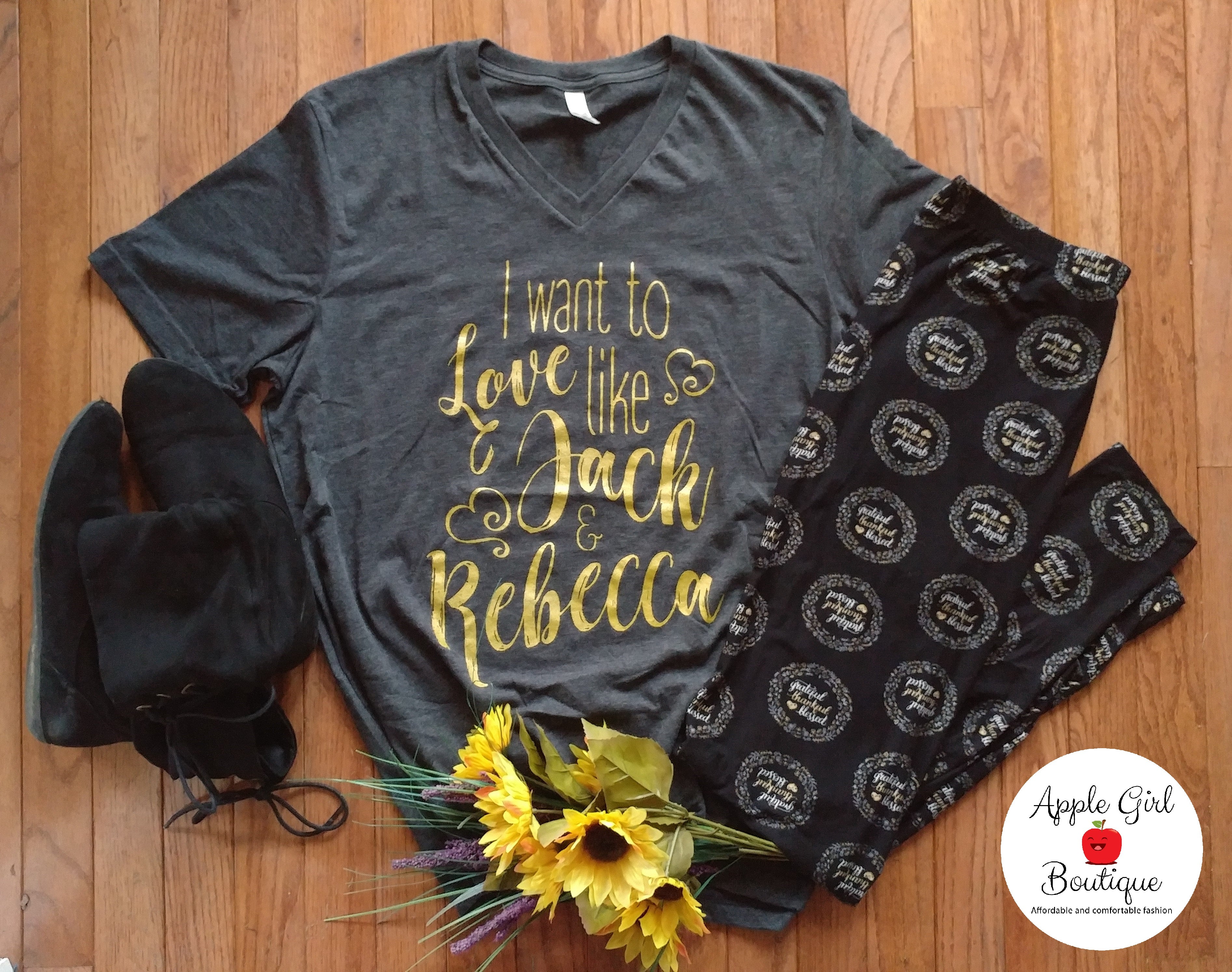 Love Like Jack & Rebecca Graphic Tee - Unisex