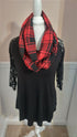 Buffalo Plaid Infinity Pocket Scarf