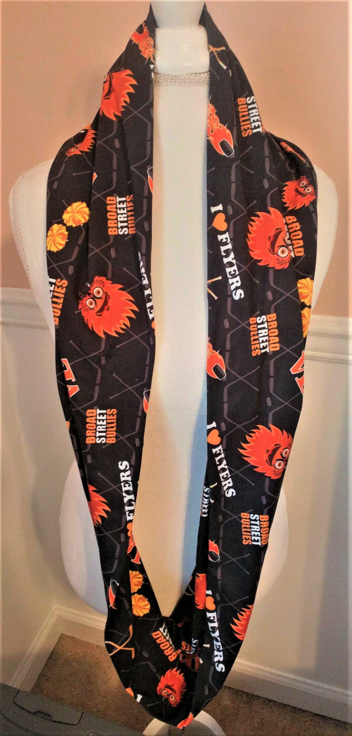 Born a Flyers Fan Infinity Scarf