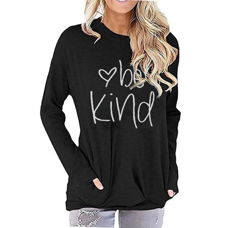 Be Kind - Women's Top in Black