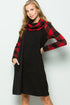 The Courtney - Women's Cowl Neck Dress