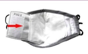 Graphic Face Mask with Removable Filter - Various Prints