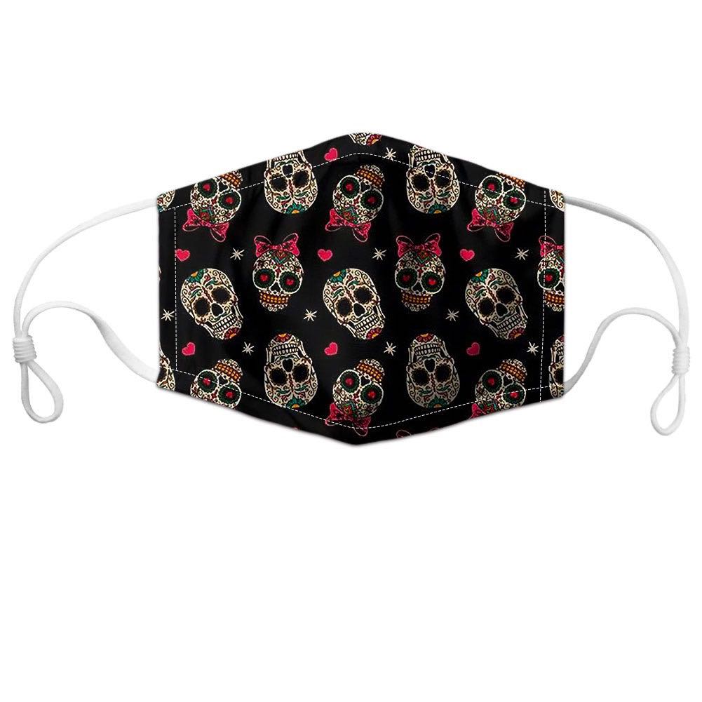 Graphic Face Mask with Removable Filter - Various Prints