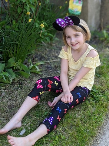 It's All About the Bow Capris- Girls