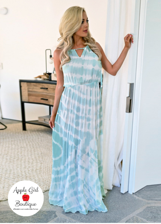 The Contessa - Women's Dress in Mint Green