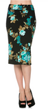 Floral Inspiration - Women's Pencil Skirt