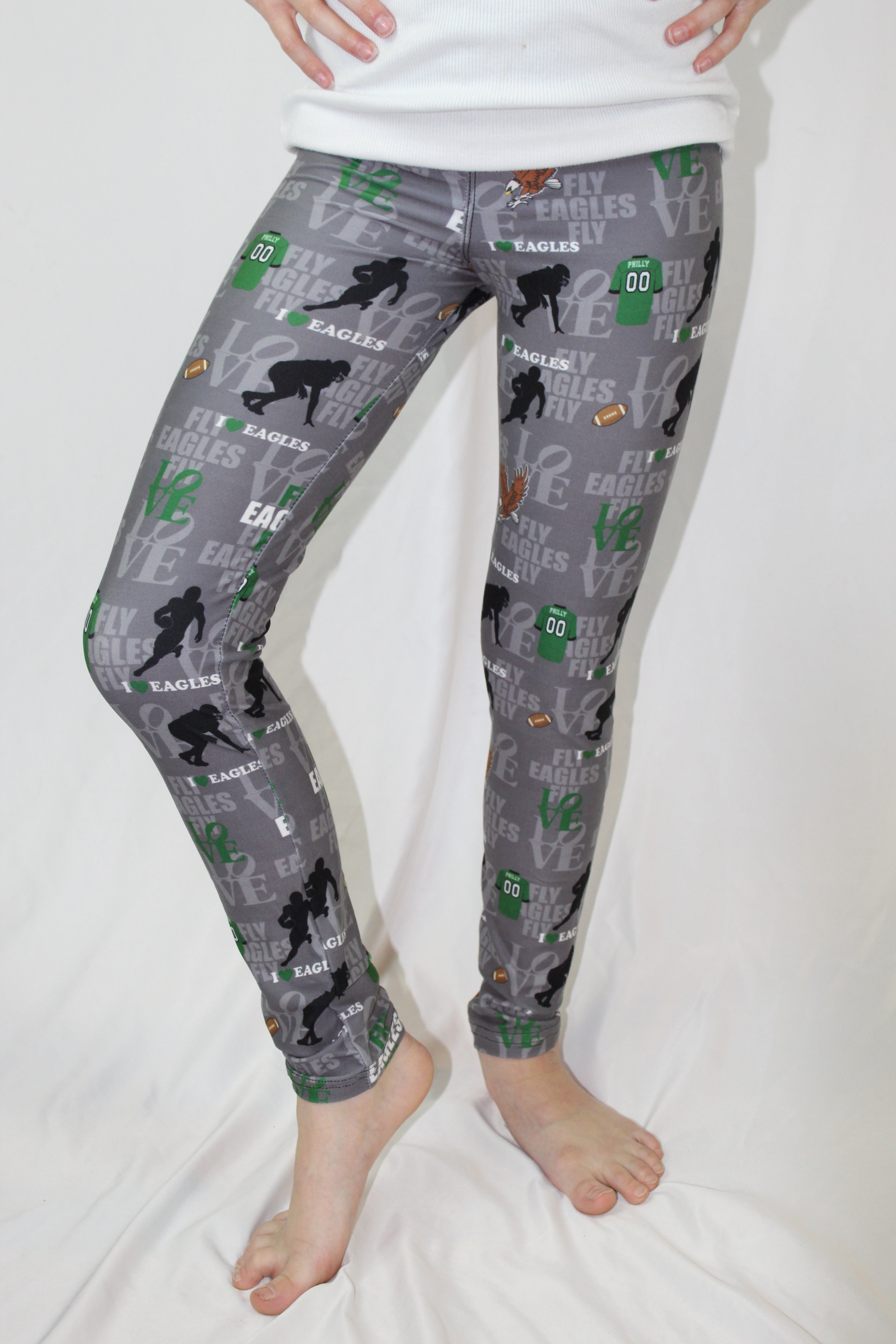 Eagles Blitz Leggings- Girls