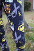 Superhero Fighter - Childhood Cancer Awareness Girls Leggings