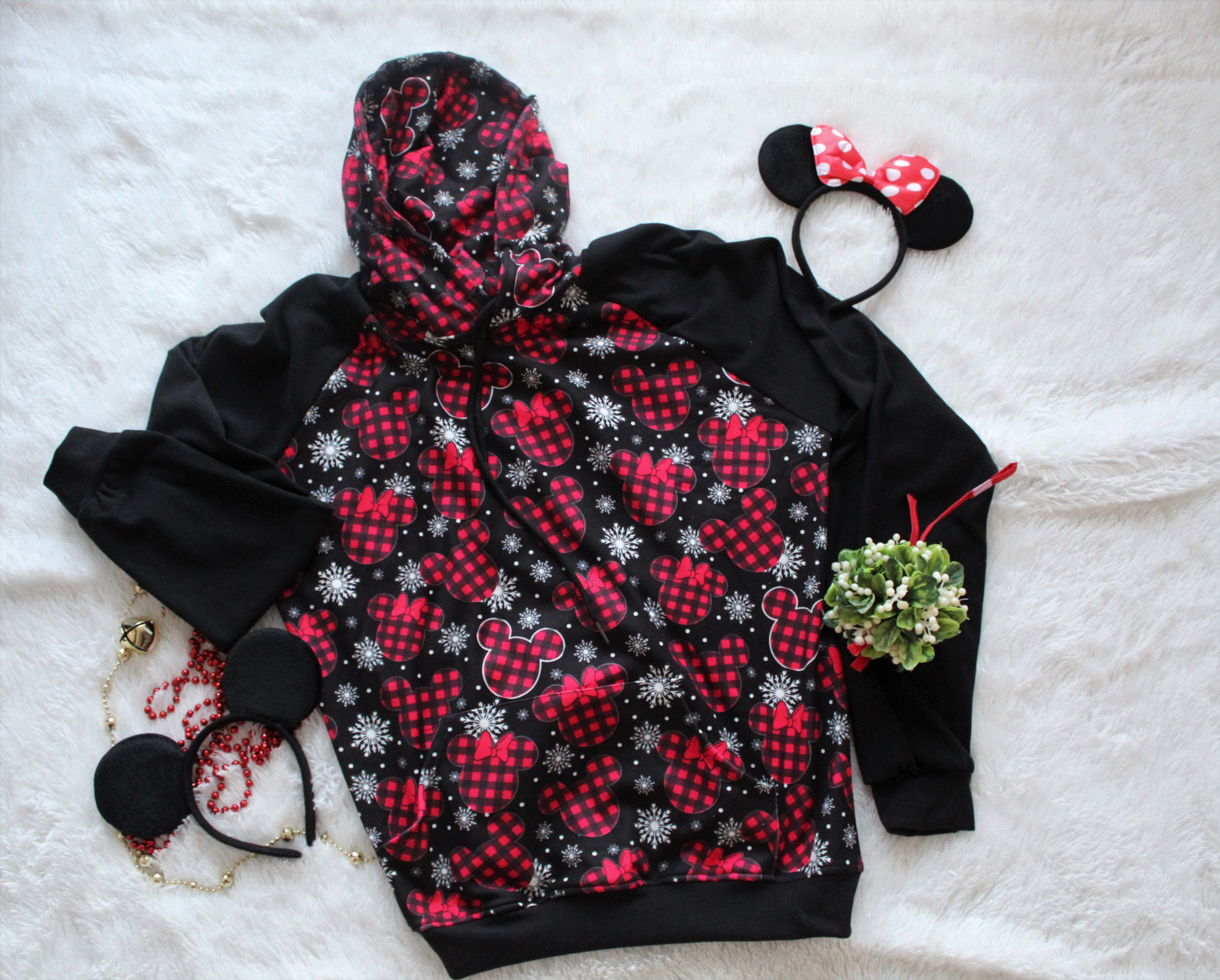 Snow Kissed Mice - Women's Hoodie