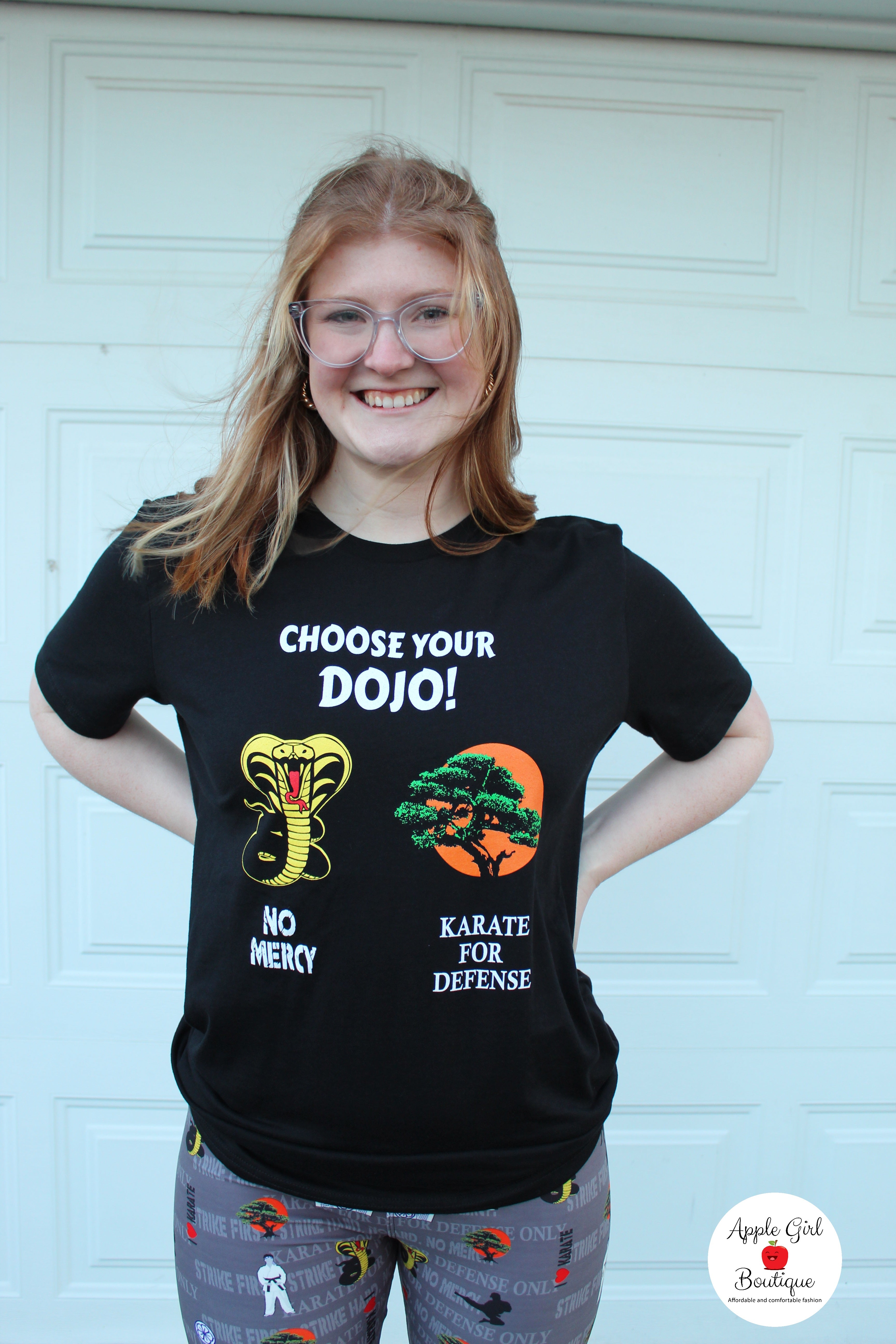 Choose Your Dojo Unisex Tee in Black