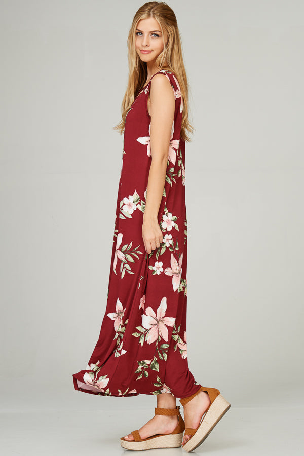 The Lola - Women's Floral Maxi Dress