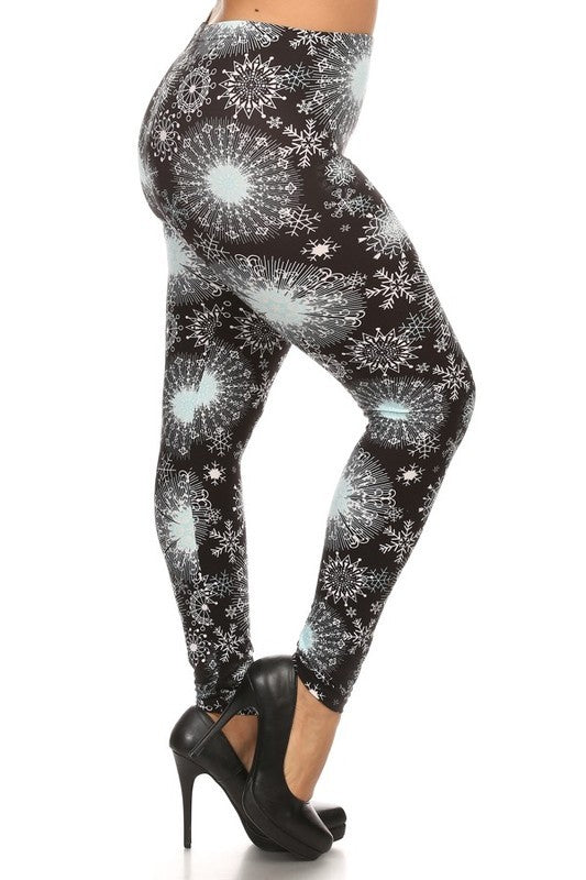 Elsa's Dream - Women's Extra Plus Size Leggings