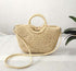 Woven Straw Handbag