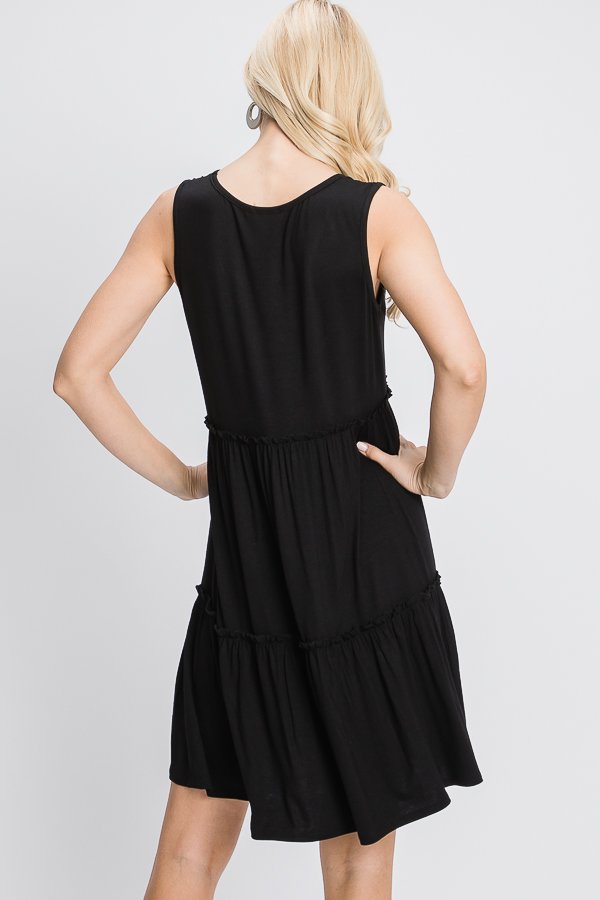 The Abby - Women's Dress in Black