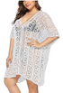 The Nikki  - Women's Beach Cover Up in White