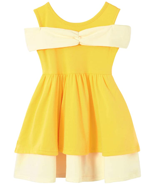 Enchanted Rose Princess Dress and Ears for Girls