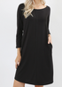 The Sadie - Women's Mid Sleeve Dress