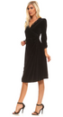 The Katherine - Women's Velvet Wrap Dress