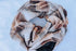 Brown Plaid Infinity Scarf
