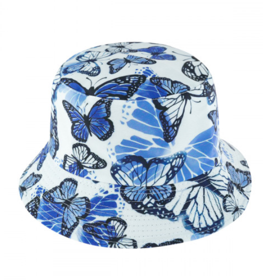 Butterfly Reversible Bucket Hat