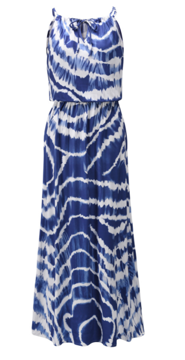 The Contessa - Women's Dress in Blue