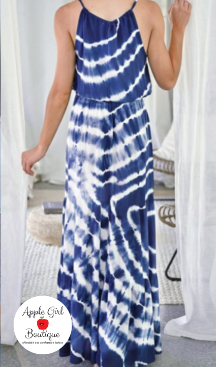 The Contessa - Women's Dress in Blue