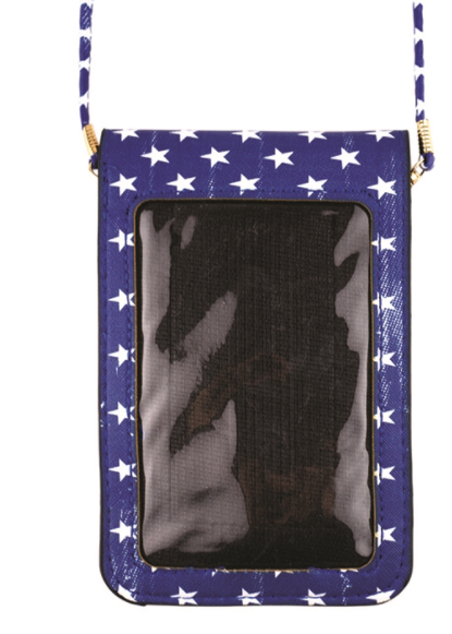 American Flag Cellphone Crossbody Bag