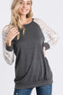 The Grace - Women's Top in Charcoal