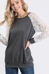 The Grace - Women's Top in Charcoal