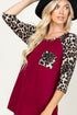 The Josie - Women's Top in Burgundy