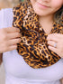 Leopard Infinity Pocket Scarf