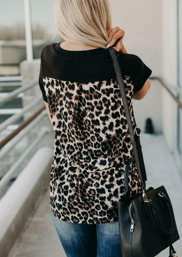 The Catrina - Women's Short Sleeve Top in Black