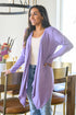 The Maya - Women's Cardigan in Purple